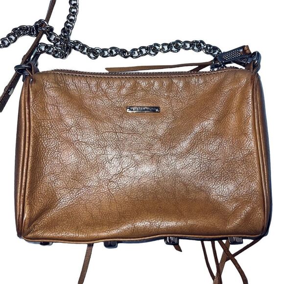 Rebecca Minkoff Tan Leather Crossbody Bag - Picture 2 of 10
